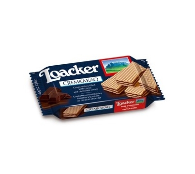 이탈리아 로아커 클래식 크림 카카오 45g LOACKER.C Banh xop nhan socola