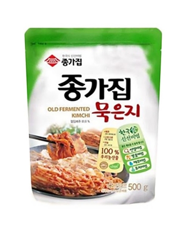 종가집 묵은지 500g JGC Kim chi cai thao