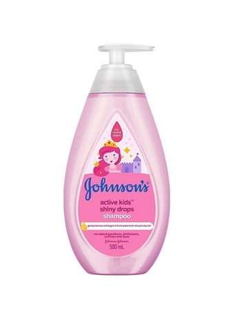 존슨앤존슨 액티브 키즈 샤이니 샴푸 500ML J&J Dau goi dau ong muot