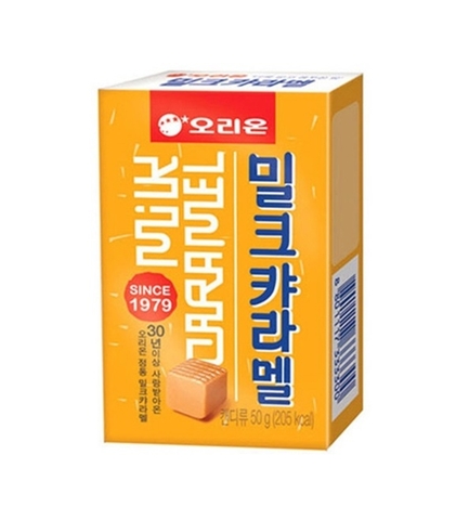 오리온 밀크 카라멜 50G ORION Keo Caramel