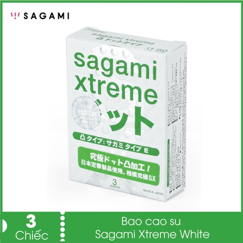 일본 사가미 타입 E 화이트 0.04mm 3개입 SGM White 3pc