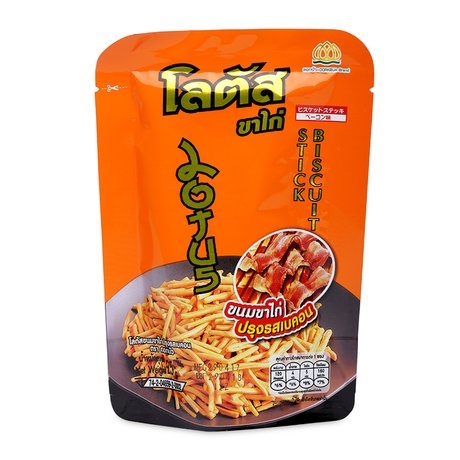 태국 로터스 스틱 비스킷 바베큐 55G LOTUS Banh que vi bbq