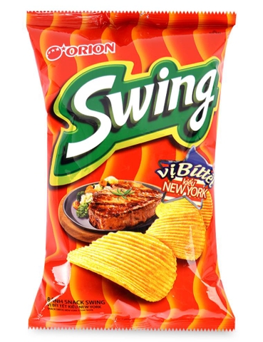 오리온 스윙 스테이크 맛 36G ORION Swing vi bit tet