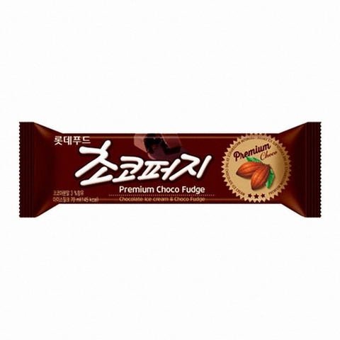 롯데 초코 퍼지 70ml LOTTE Kem socola hanh nhan