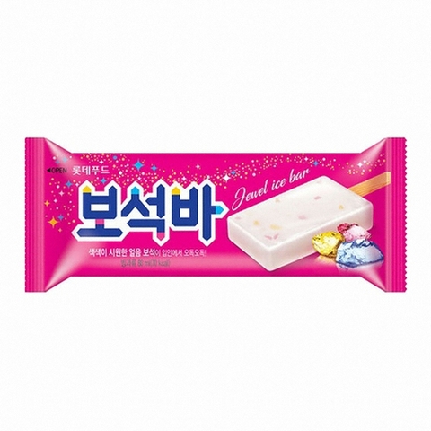롯데 보석바 80ml LOTTE Kem da quy