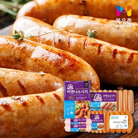 목우촌 주부9단 프랑크 소시지 230g MOGUCHON Xuc xich