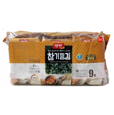 동원 양반 참기름김 식탁김 10매 9봉 DONGWON La kim dau me