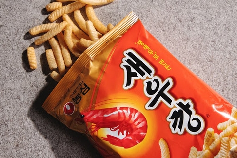 농심 새우깡 90G NONGSHIM Snack tom