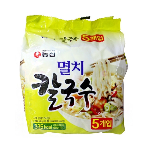 농심 멸치 칼국수 98g NONGSHIM My kalguksu ca com goi
