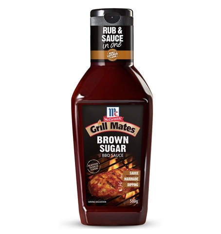 맥코믹 BBQ 소스 탕기 브라운 슈가 500G MCCORMICK Sot uop bbq duong nau
