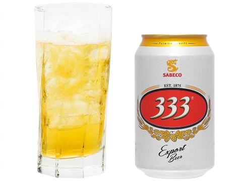 333 맥주 캔 330ml Bia 333 lon