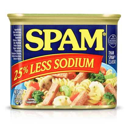 미국 호멜 스팸 저염 340g Thit hop Hormel Spam Less it man