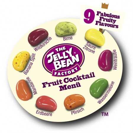 젤리빈 프루트 칵테일 100G JELLY BEAN Keo trai cay Fruit Cocktail