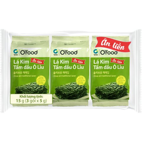 청정원 오푸드 올리브유 재래김 CJW Ofood La kim tam dau olive