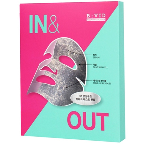 바이비드 인앤아웃 페이셜 마스크 Bivid Mat na thai doc