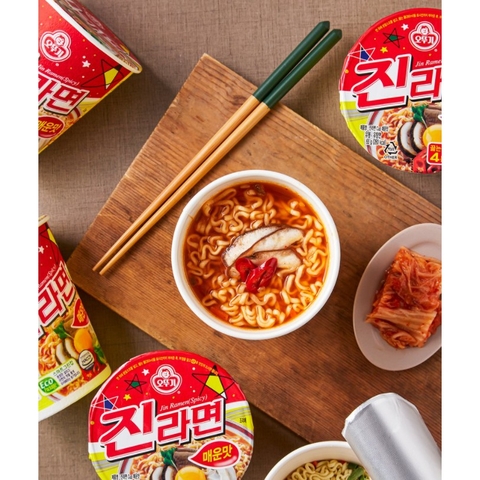오뚜기 진라면 매운맛 65g (베트남) OTTOGI My Jin cay (VN)