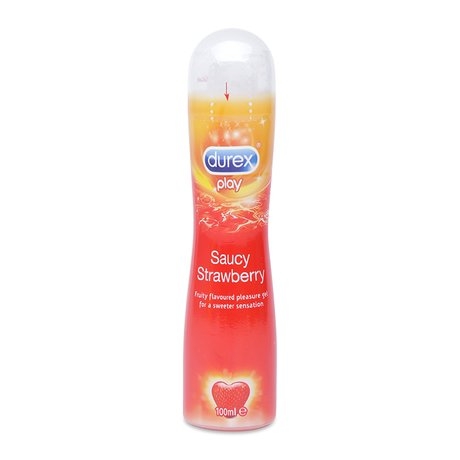 듀렉스 플레이 사우시 스트로베리 100ml DUREX PLAY Gel boi tron saucy strawberry