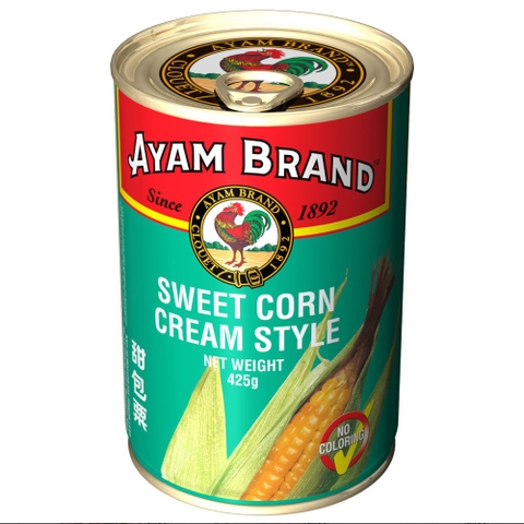 말레이시아  아얌 브랜드 스위트콘 크림 스타일 425g AYAM BRAND Bap kem