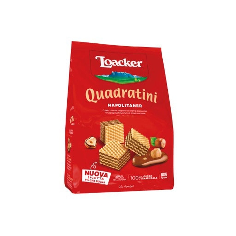 이탈리아 로아커 콰드라티니 나폴리타너 125g LOACKER.Q Banh xop nhan hat de