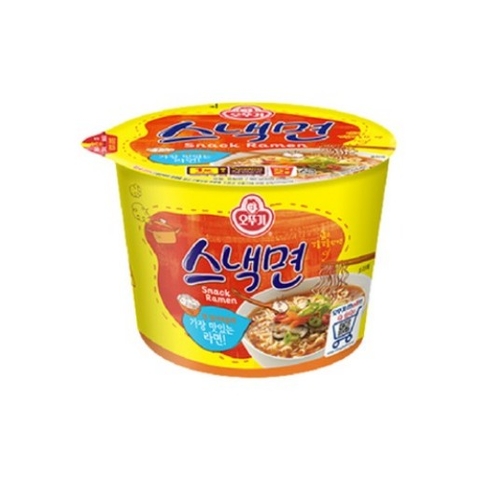 오뚜기 스낵면 큰컵 90g OTTOGI My snack bat