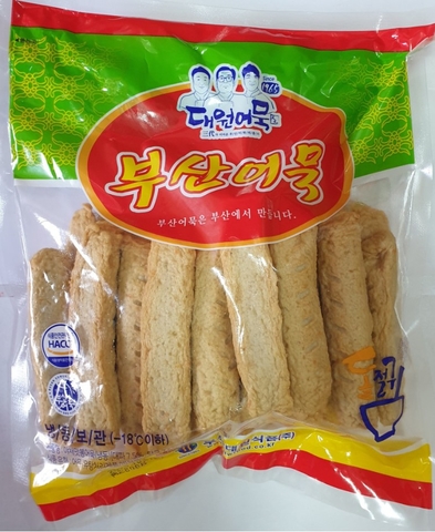 대원 부산 야채맛 봉어묵 800g Cha ca busan