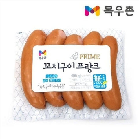 목우촌 꼬치구이 프랑크 400g Xuc xich an lien