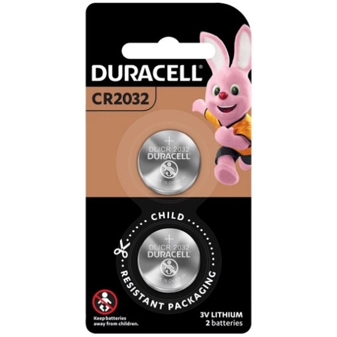 듀라셀 리튬 코인 2032건전지 2개입 DURACELL Pin CR2032 2s