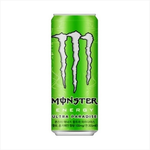 한국 코카콜라 몬스터 에너지 울트라 파라다이스 355ml Monster Ultra Paradise HQ