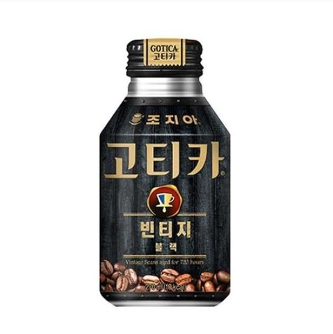 한국 코카콜라 조지아 고티카 빈티지 블랙 270ml Ca phe Georgia Vintage Black