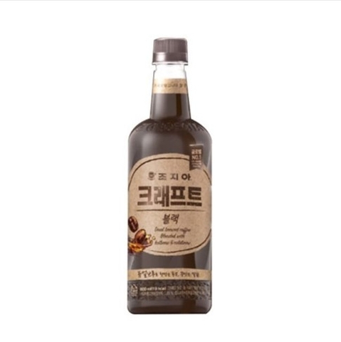 한국 코카콜라 조지아 크래프트 블랙 800ml Ca phe Georgia Craft Black