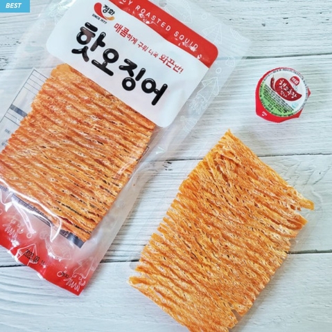 정화 핫 오징어 35g Muc nuong cay