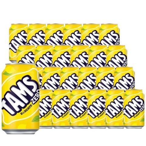 탐스 제로 레몬 355ml TAMS ZERO Nuoc giai khat vi chanh