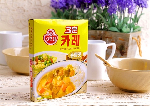 오뚜기 3분 카레 순한맛 200g OTTOGI Curry khong cay nau 3 phut