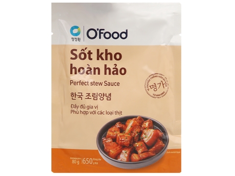 청정원 오푸드 조림양념 80G CJW Ofood sot kho hoan hao