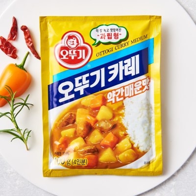 오뚜기 카레 약간매운맛 100G OTTOGI Cari cay
