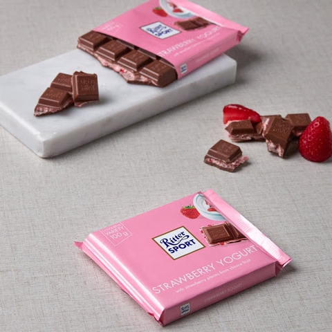 독일 리터스포트 딸기 요거트 100g RITTER Socola sua chua dau