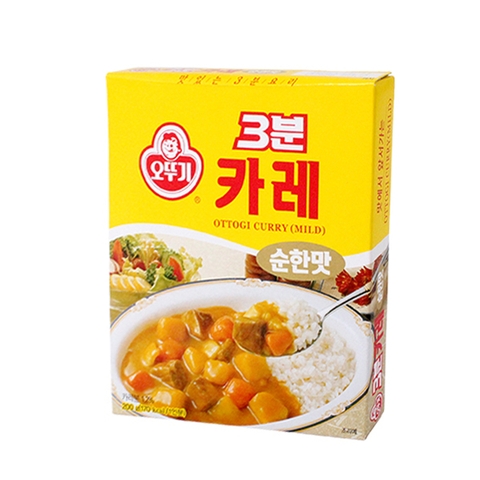오뚜기 3분 카레 순한맛 200g OTTOGI Curry khong cay nau 3 phut