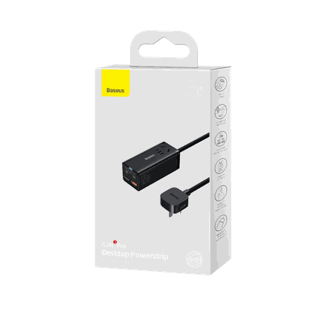 베이스어스 멀티 충전기 U2 C2 65W BASEUS Sac nhanh da nang GaN Pro Desktop Powerstrip