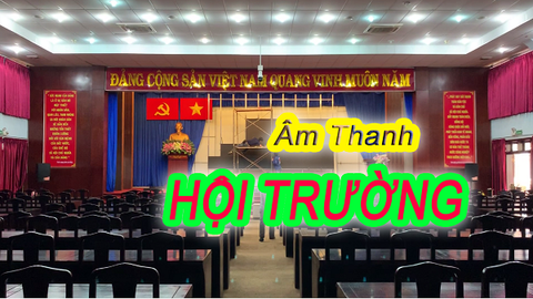 Chia sẽ cấu hình lắp đặt hệ thống âm thanh hội trường không gian & loa