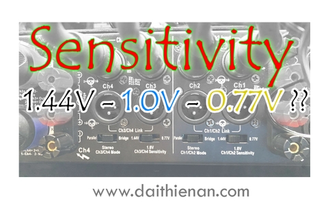 Sensitive 1.44v - 1.0v- 0.77v trên main là gì??