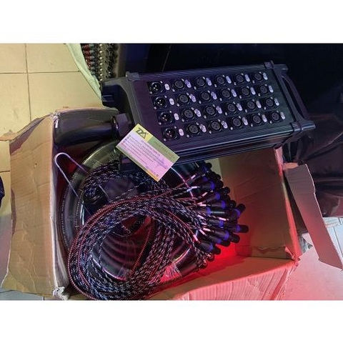 TAD-C2430 Stage Box: Cable 30M 20in 4out Jack XRL