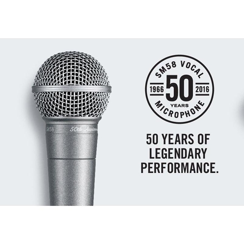 Shure sm58 50th anniversary edition, Mexico