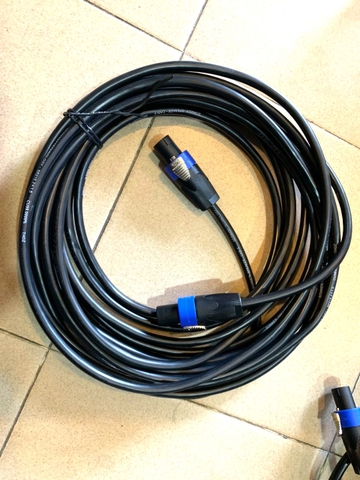 TAD-10M - Dây 10M size: 1.5x2 Kèm Speakon Jack Loa