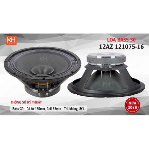 KH 12AZ/121075 Loa Toàn dải