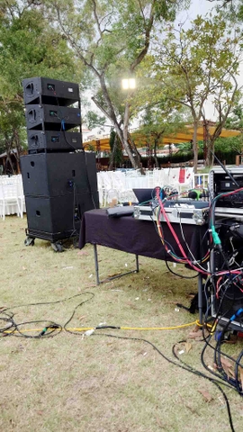 Cho thuê bộ âm thanh Array: 6 Array, 4 Subwoofer - 4 Monitor