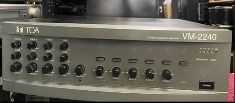 TOA VM2240 Qua Sử Dụng
