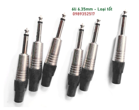 Jack 6 li MONO TS-NP2X -  Chất Lượng Cao Cấp - Bám Chắc Tốt