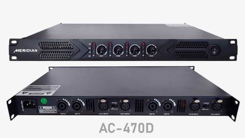 Meridian AC-470D - Amply Class D 700Wx4 - Cao Cấp Lounger Bar, PUb, Karaoke, Audio Hifi