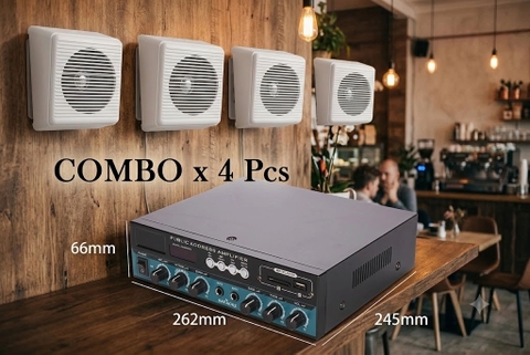 TD403 COMBO 4 Loa Treo và Amplifier