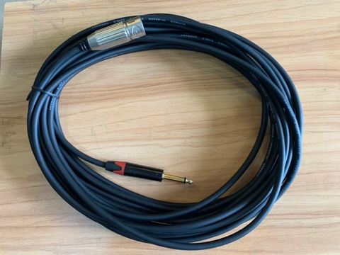 TAD-180 10M Dây XRL Male & 6.35mm TS x  Cable TS/F-XRL